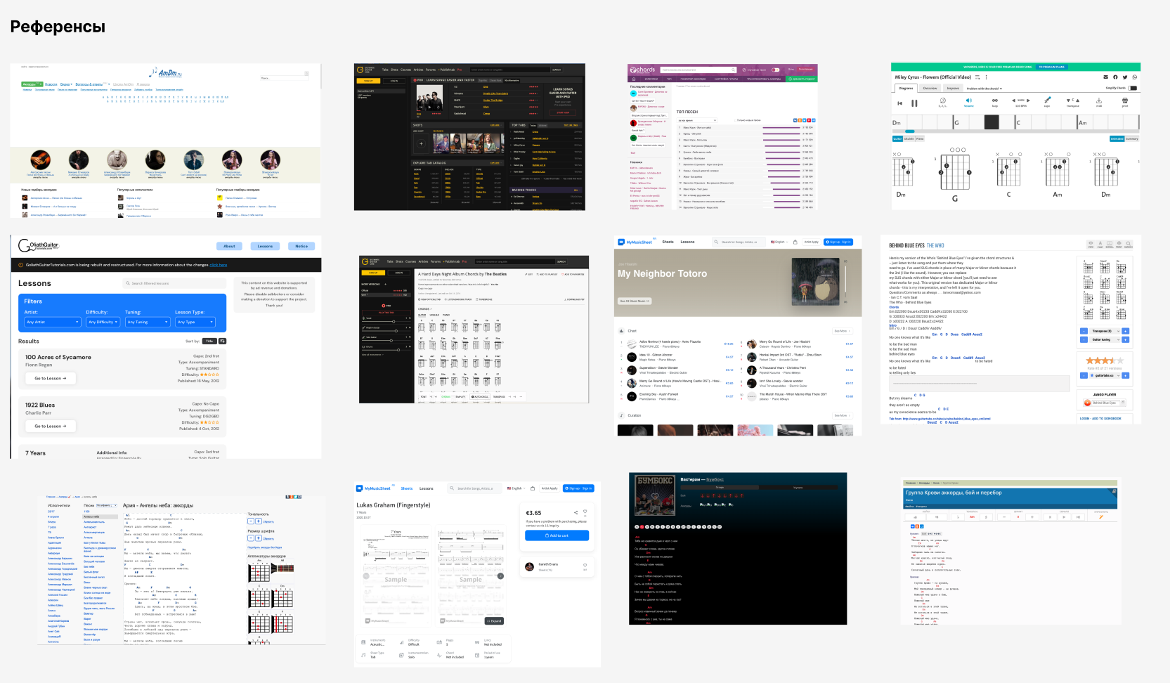 Схема разделов и функций MVP Tabs4me